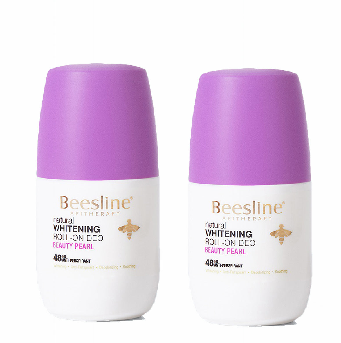 Coffret Whitening Roll-On Deodorant - Beauty Pearl 1+1 FREE