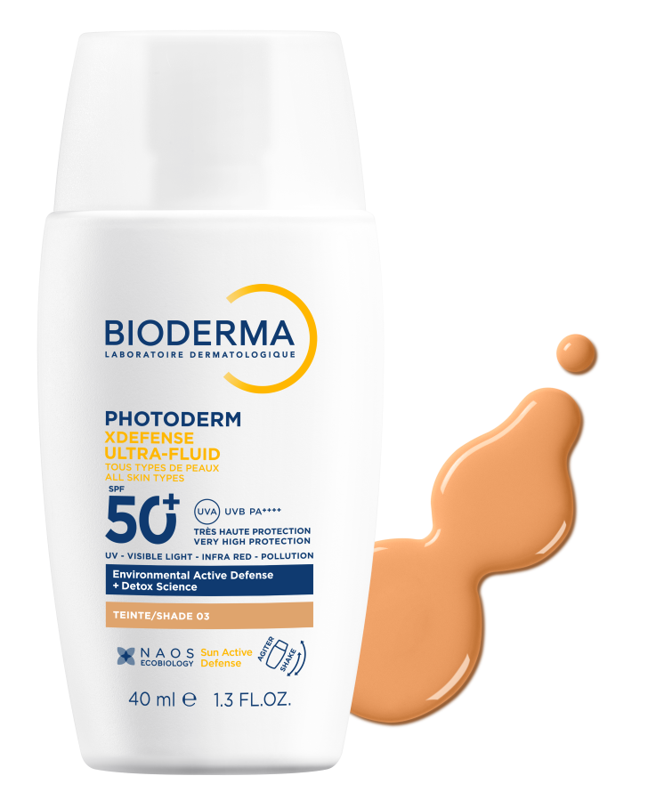 BIODERMA PHOTODERM XDEFENSE ULTRA FLUID SPF50+ SHADE 03 40 ml