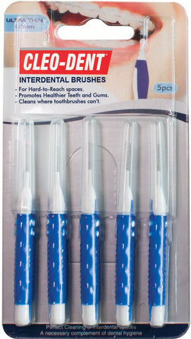 CLEO-DENT INTERDENTAL BRUSHES 1.0 mm ultra thin