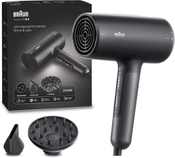 HD4.2 Hair Dryer 2100W / Electro Black