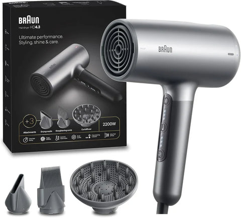 HD4.3 Hair Dryer, 2200W / Grey