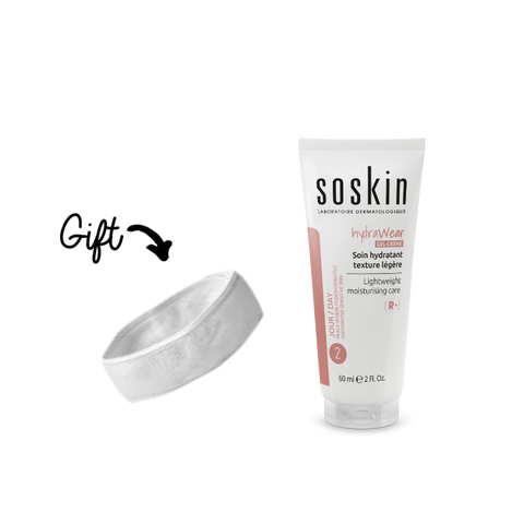 Soskin Hydrawear Lightweight moisturizing Care + Headband (Gift)