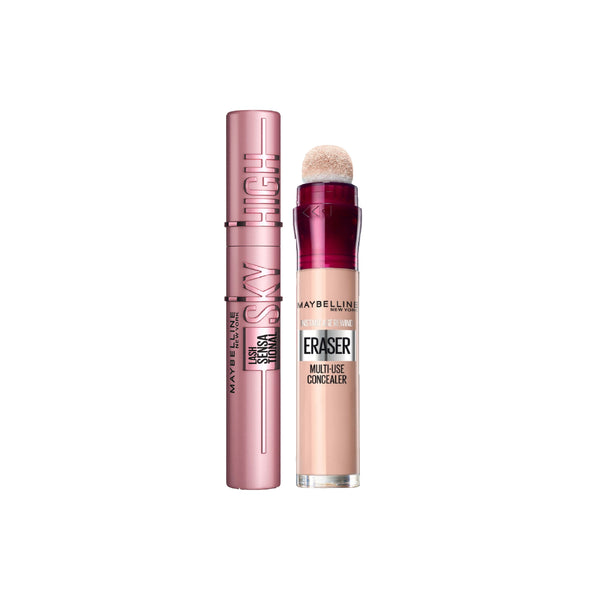 15% OFF Maybelline New York Lash Sensational Sky High Mascara + Instant Age Rewind Eraser Dark Circles Treatment