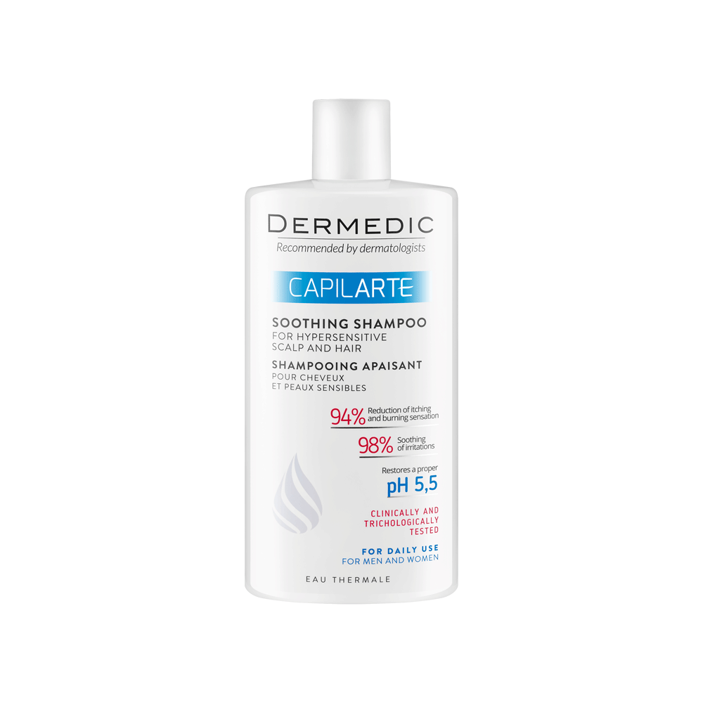 Capilarte-Soothing shampoo for hypersensitive scalp and hair 300 ml