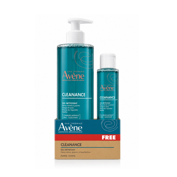 Buy one Avène Cleanance Cleansing Gel & get a FREE 100ml Cleanance Cleansing gel