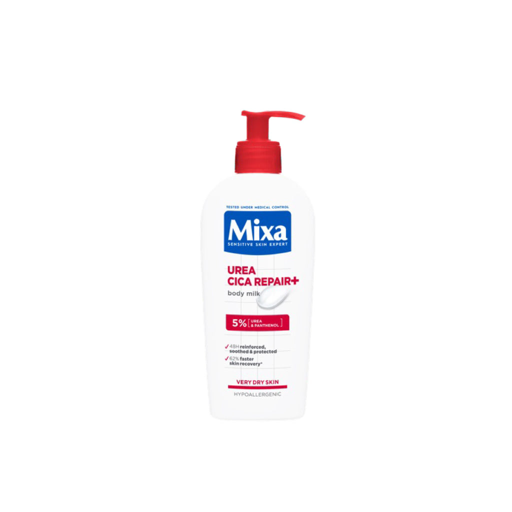 Mixa Urea Cica Repair Body Lotion - For Keratosis Pilaris, Dry Rough Fragile Skin & Tiny Reddish Bumps