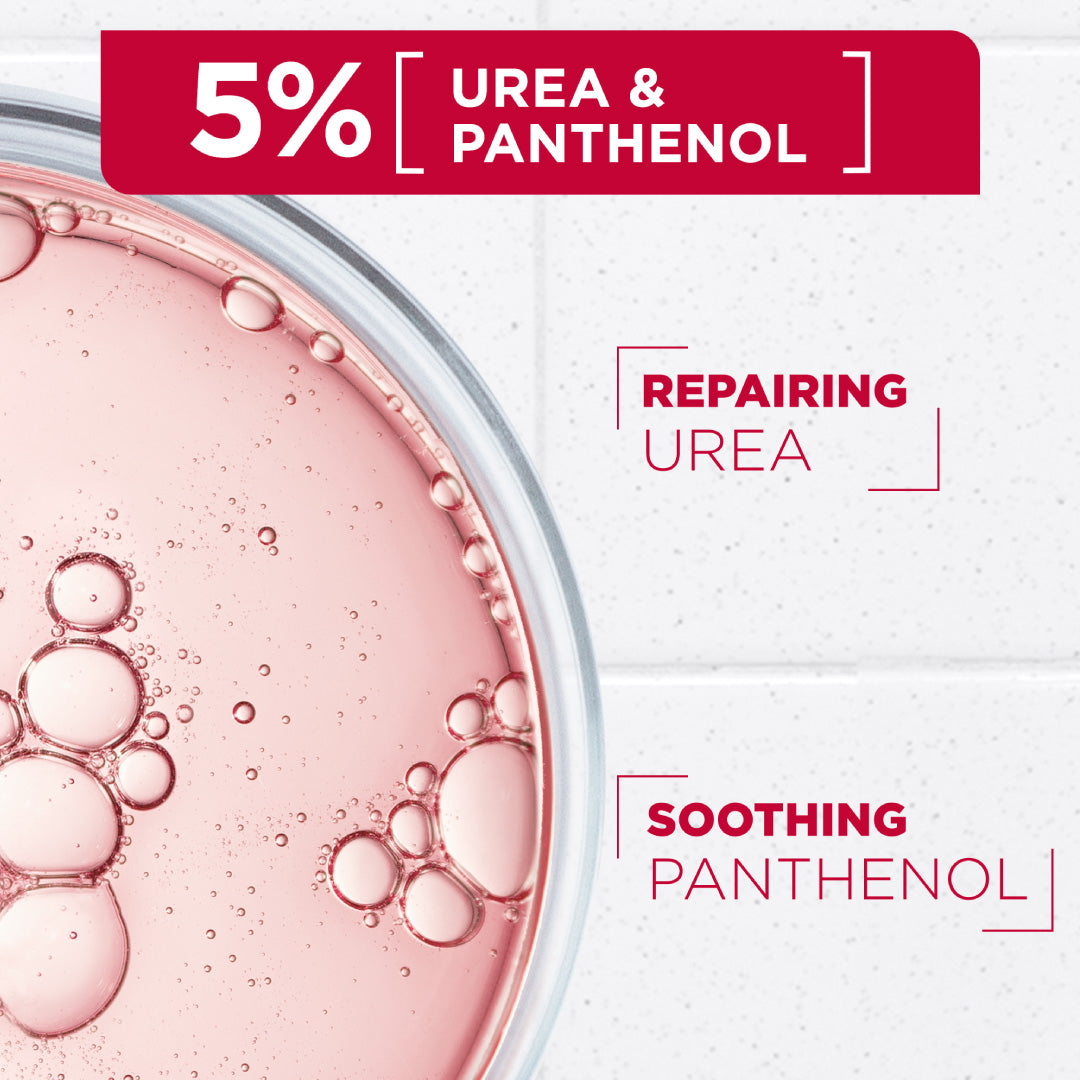 Mixa Urea Cica Repair Body Lotion - For Keratosis Pilaris, Dry, Flaky, Strawberry, Rough, & Fragile Skin & Tiny Reddish Bumps - With 5% Urea and Panthenol - 400 ml