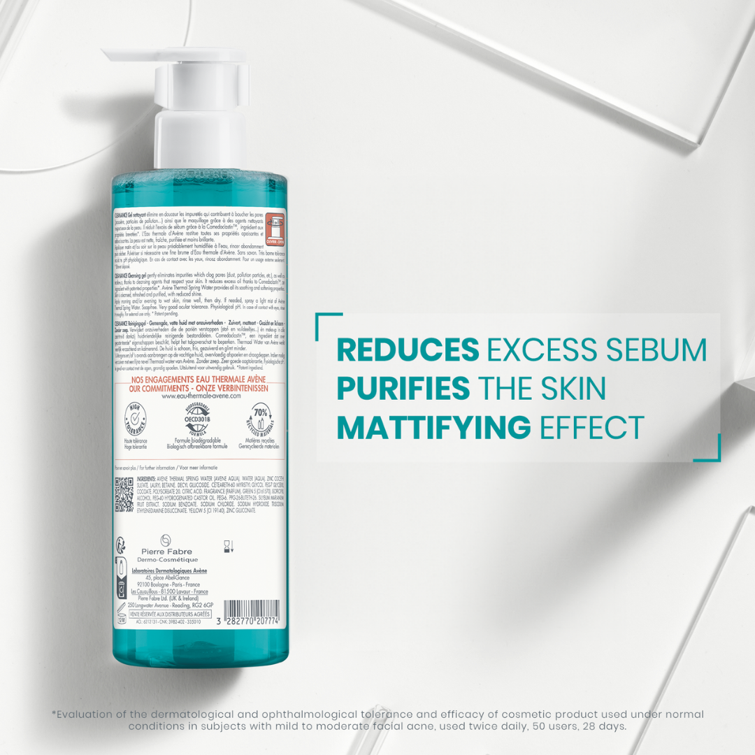 Buy one Avène Cleanance Cleansing Gel & get a FREE 100ml Cleanance Cleansing gel