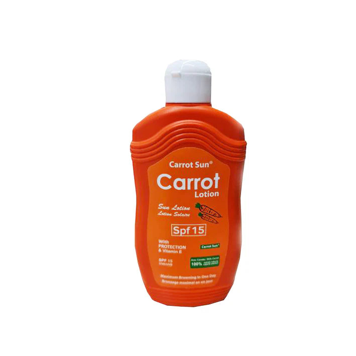 Carrot Sun Spf15 200 Ml
With Protection