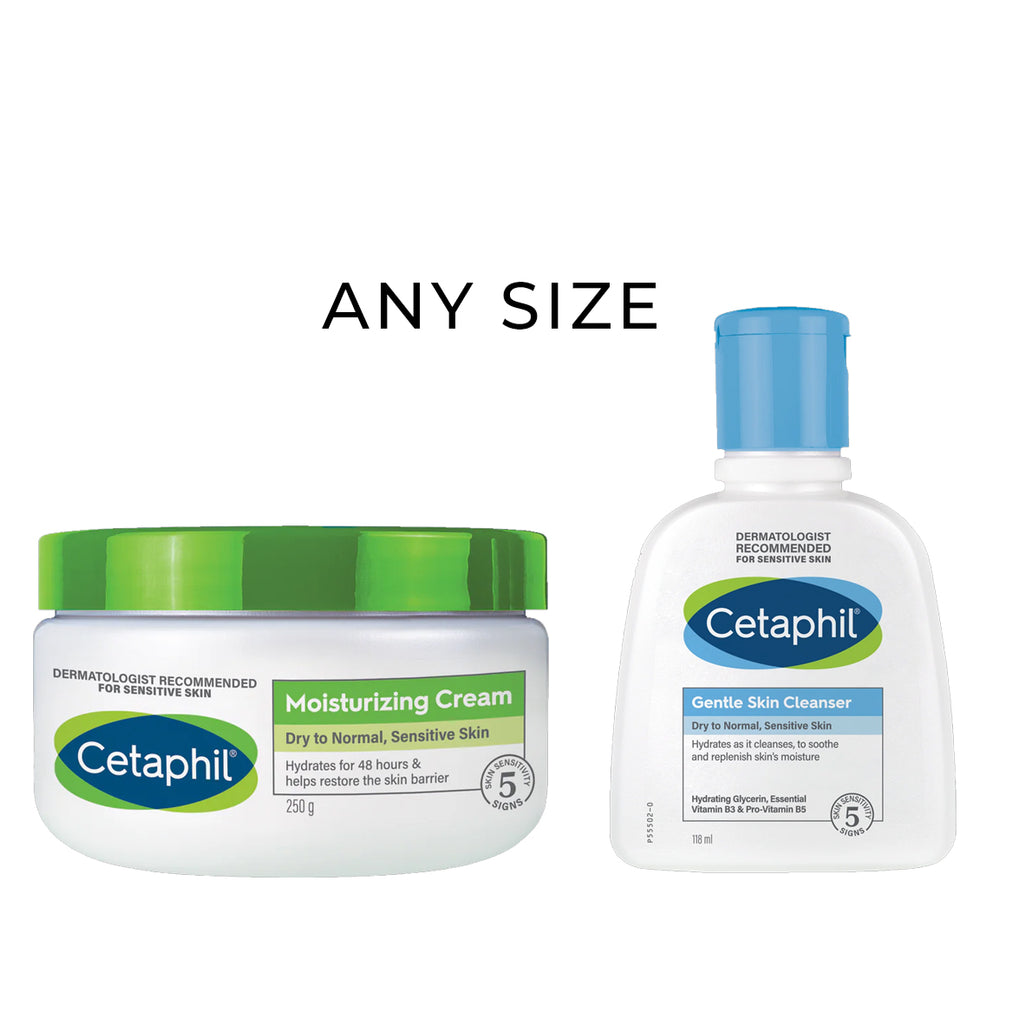 30 % OFF Gentle Skin Cleanser + Moisturizing Cream
