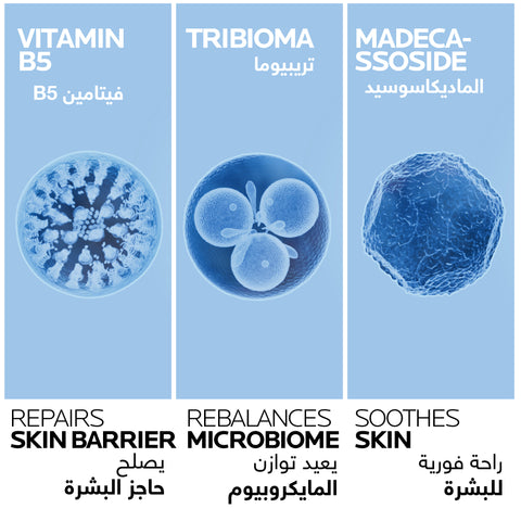 La Roche-Posay Cicaplast Baume B5+ SPF 50: Soothing Repairing Balm for Dry, Irritated, & Sun-Exposed Skin 40ml