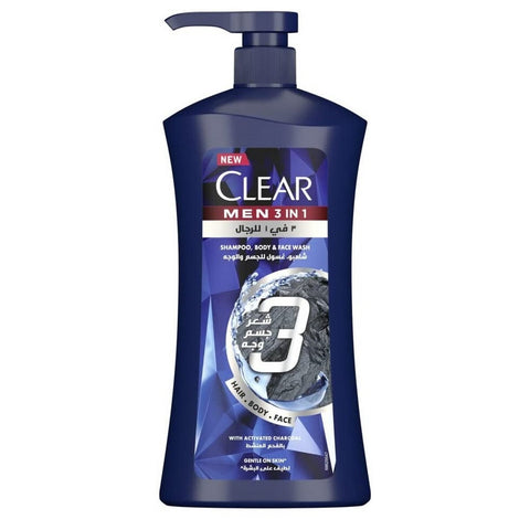 Clear Male Shampoo 3 In 1 900ml