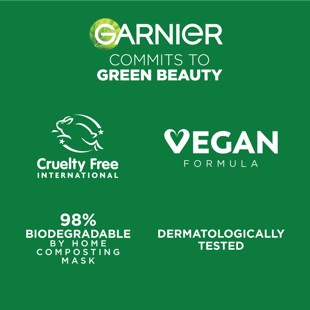 Garnier Ultra Doux Coconut Hair Food 3in1 Mask for frizzy hair, Boosted with Vitamins C, E & F