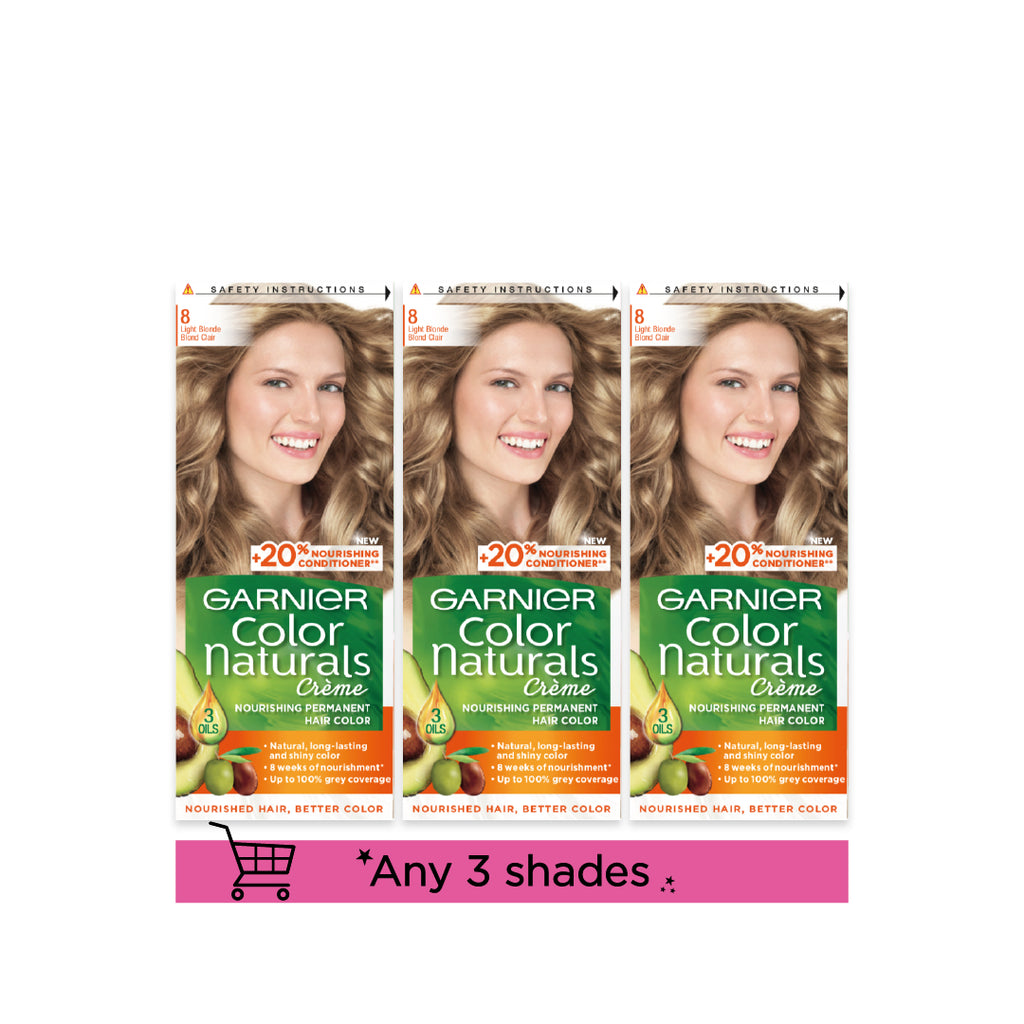 30% OFF 3x Color Naturals - Hair Coloring at Home