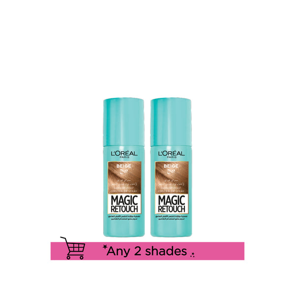 20% OFF 2x Magic Retouch Hair Roots Concealer Spray