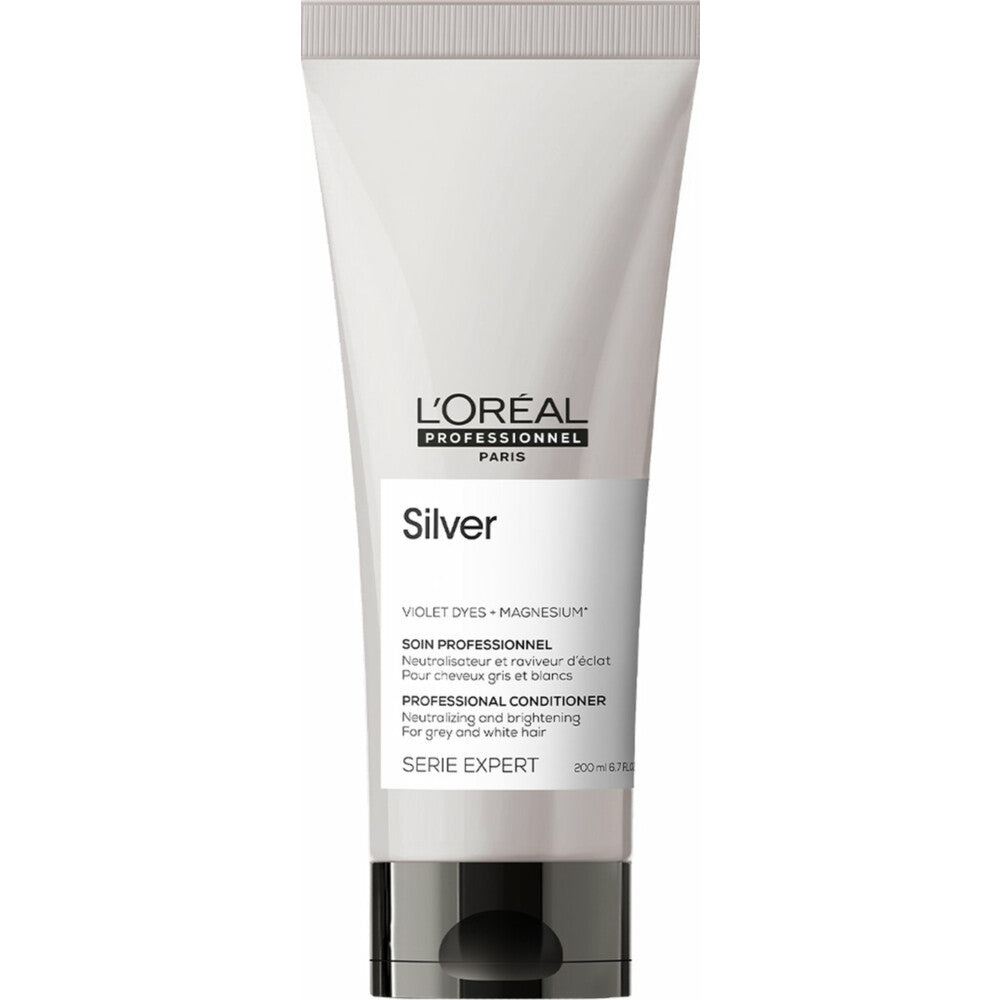 L’Oréal Professionnel | Silver Conditioner | for grey, white or light blonde hair | SERIE EXPERT | 200mL