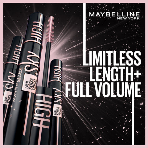 Maybelline Lash Sensational Cosmic Black Sky High  Volumizing & Lengthening Intense Black