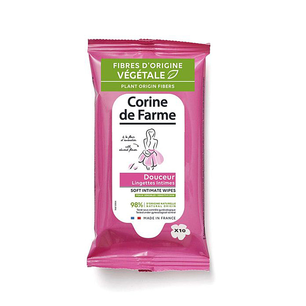Intimate Soft wipes with plant origin fibers x20