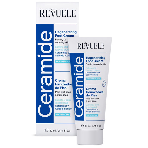 REVUELE CERAMIDE REGENERATING FOOT CREAM, 80ml