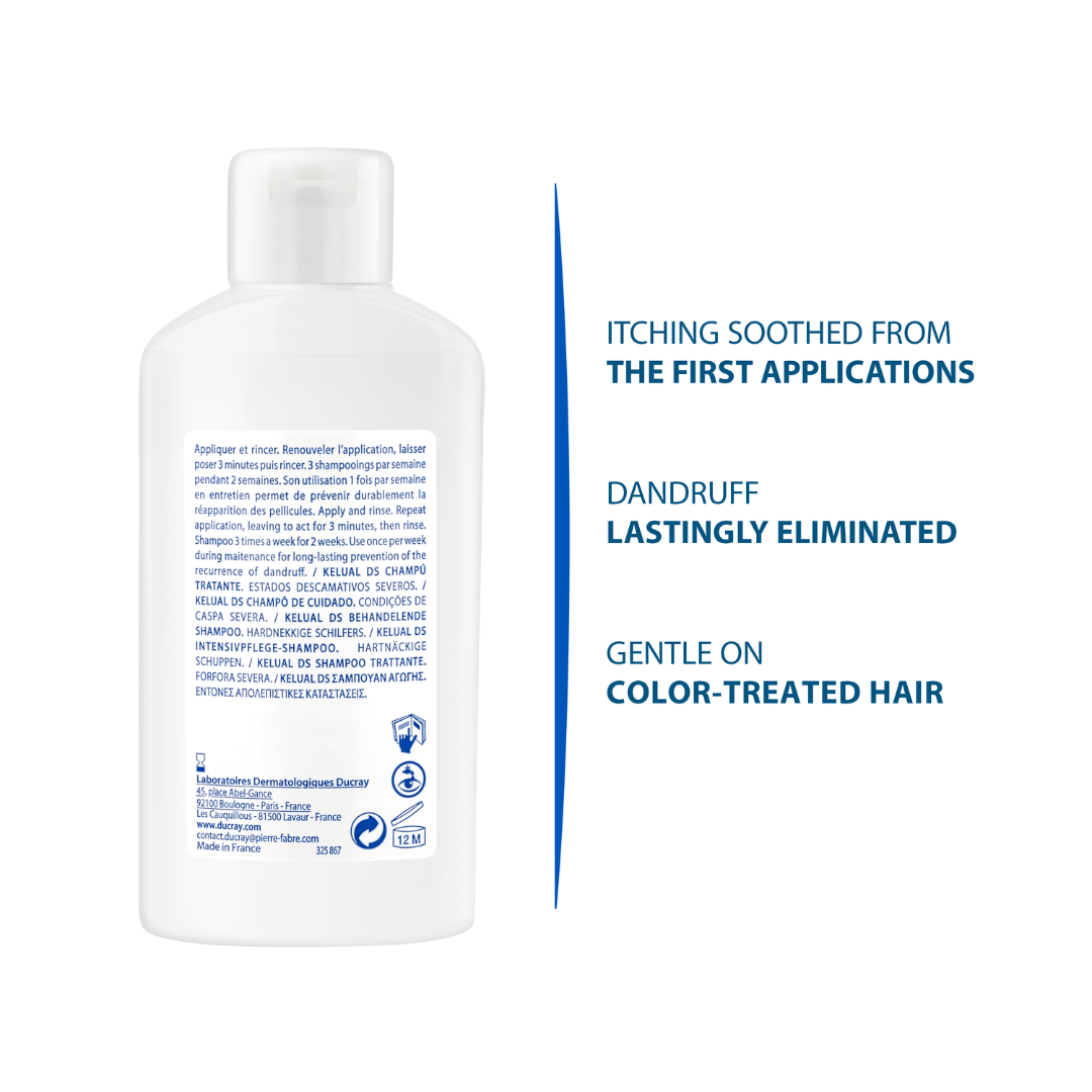 Ducray Kelual DS Original Treatment Shampoo for severe dandruff, 100ml