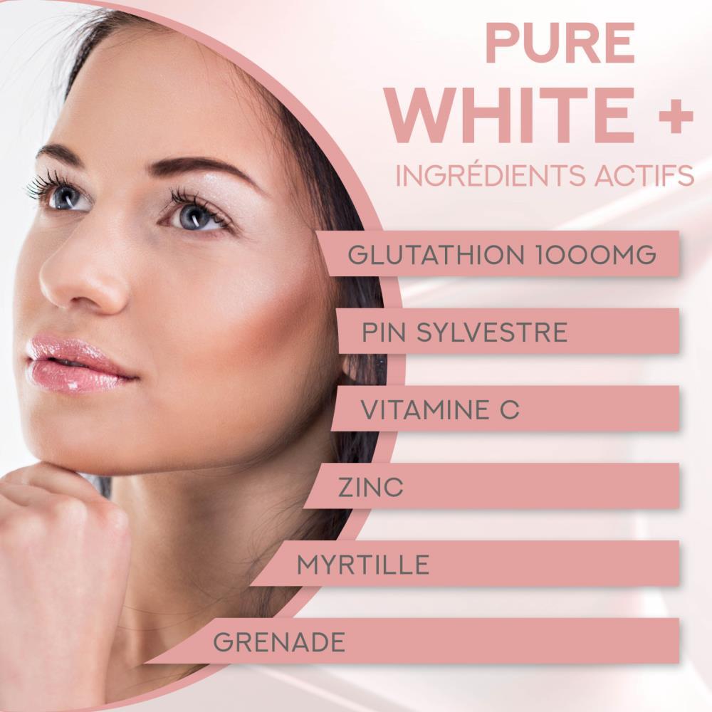 Pure White + Glutathion 1000MG