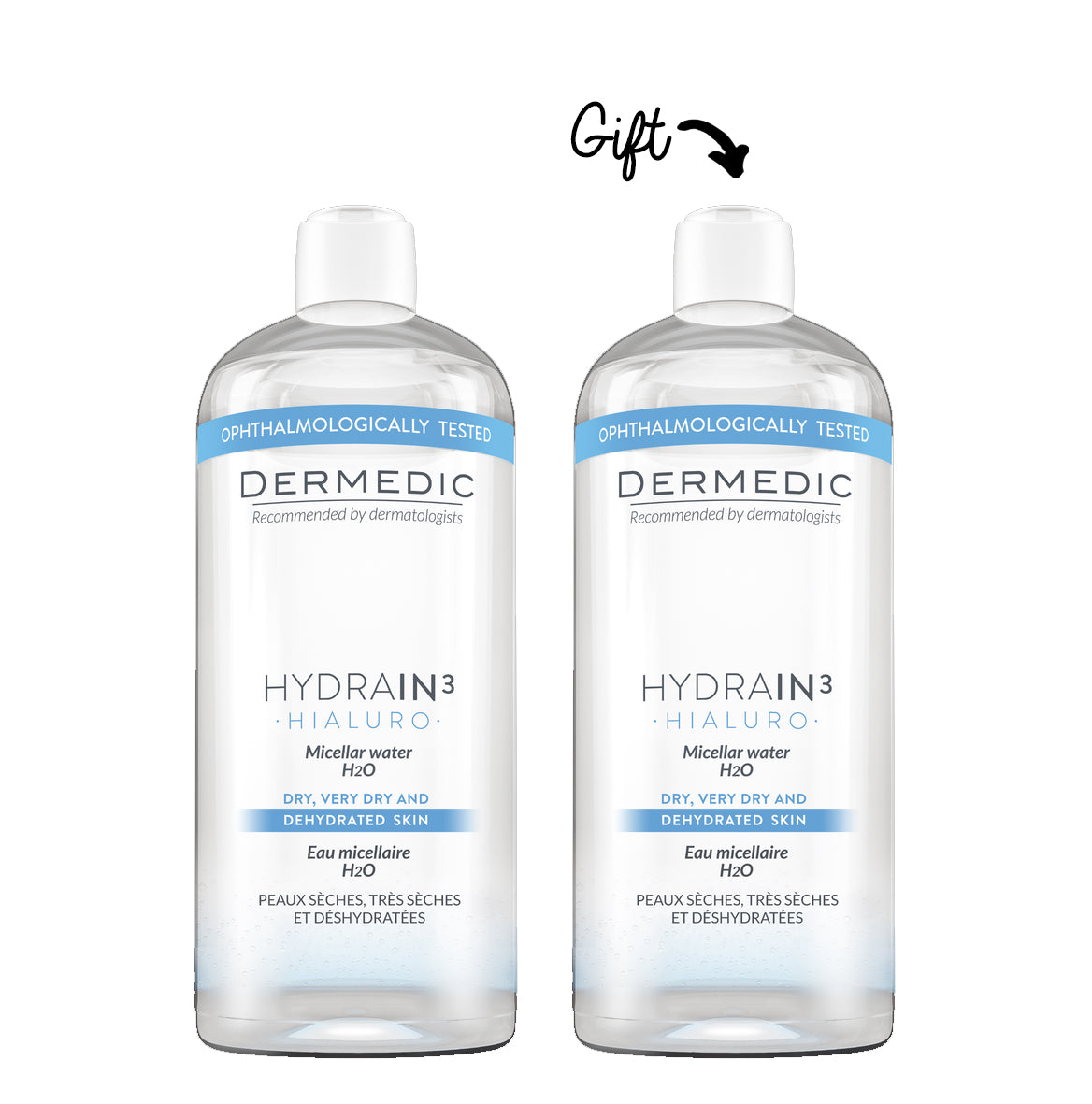 Buy 1 Get 1: HYDRAIN3-MICELLAR WATER H2O 500ML