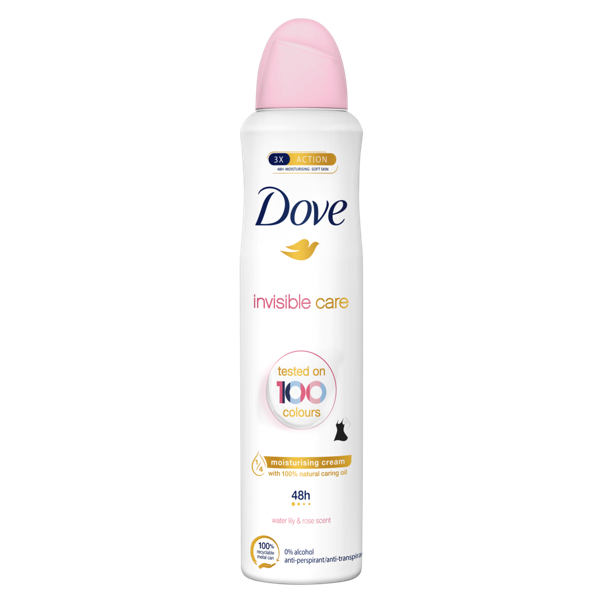Home / Deodorant / Dove Invisible Care Anti-Perspirant Deodorant 250ml