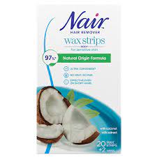 Nair Body Wax Strips Coconut 20S