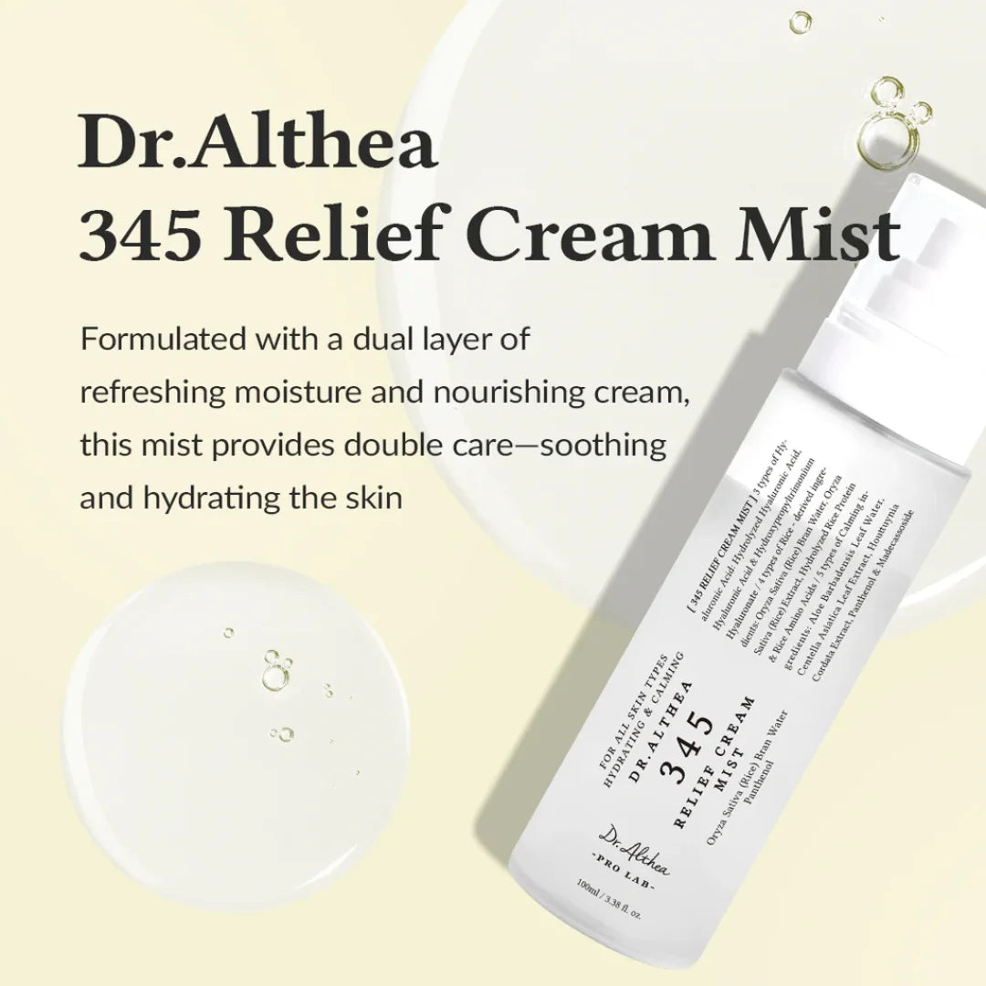 Dr.Althea 345 relief cream mist 100ml