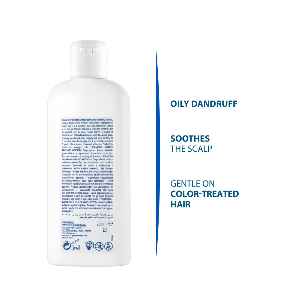 Squanorm Anti-Dandruff Shampoo - Oily Scalp 200ML