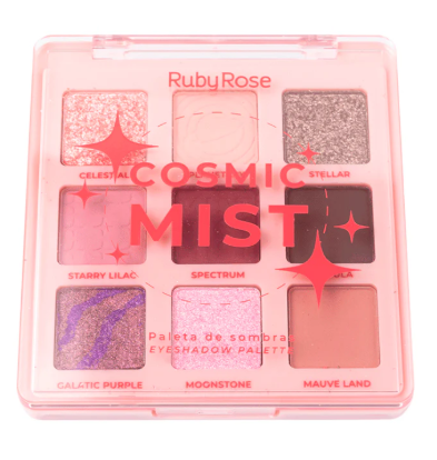 Cosmic Mist Eyeshadow Palette Pink