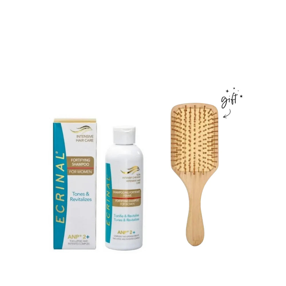 BUY Ecrinal Anti-Hair Loss Shampoo Women GET Hair brush