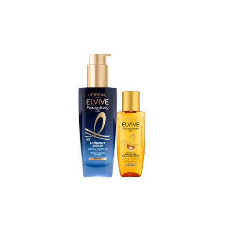 15 % OFF elvive night serum + mini day serum