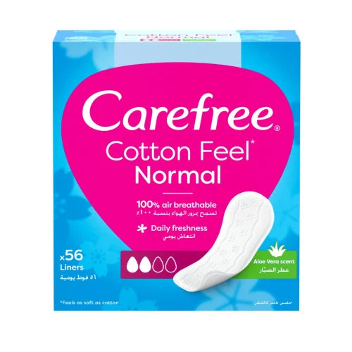 Carefree x 56's - Aloe Vera Scent