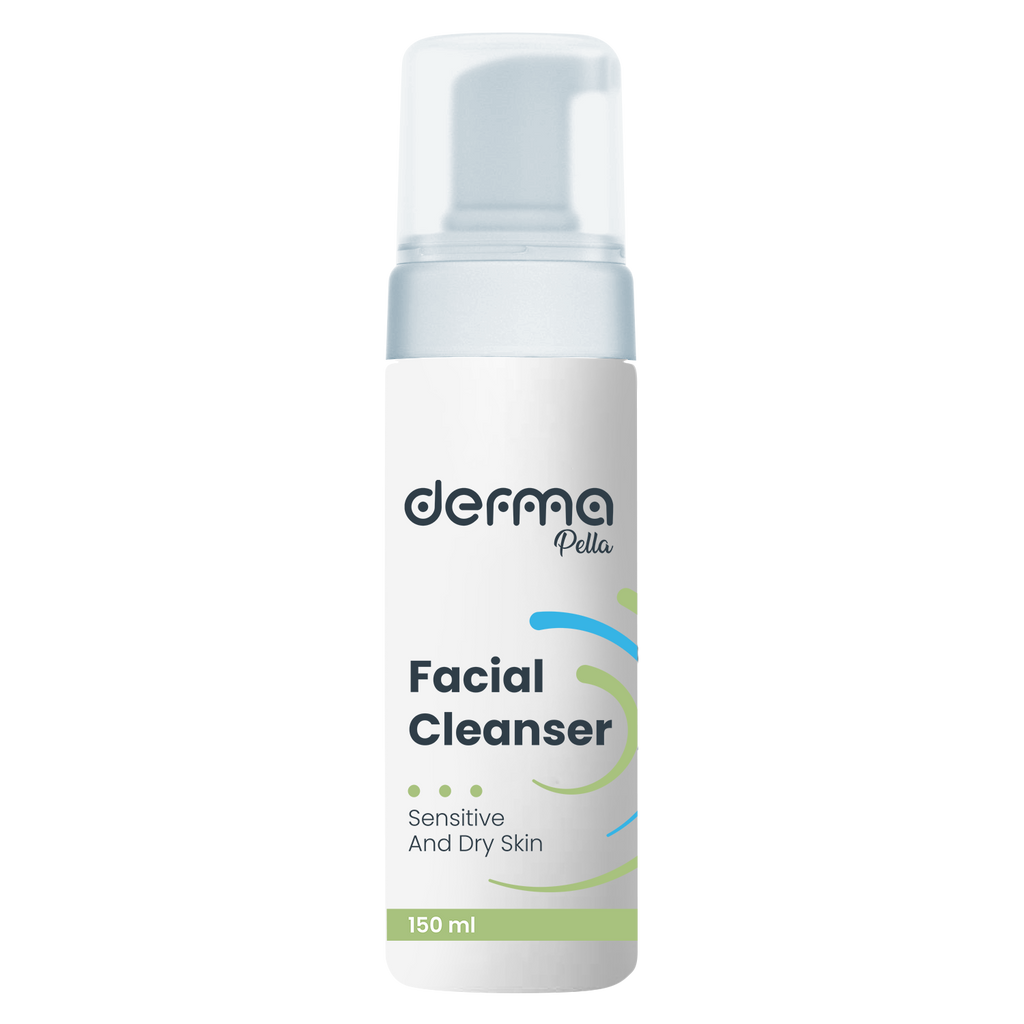 Derma pella facial cleanser (SENSITIVE AND DRY SKIN)