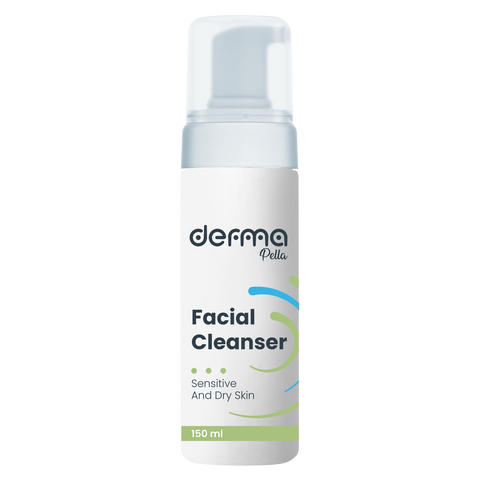 Derma pella facial cleanser (SENSITIVE AND DRY SKIN)