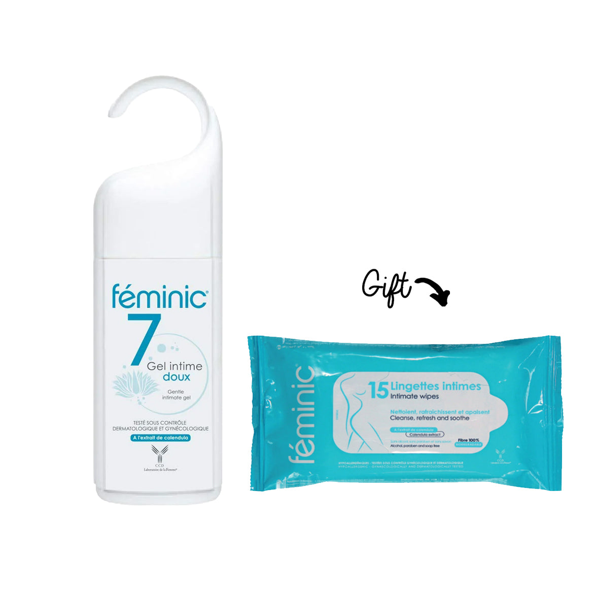 Buy Feminic 7 Intimate Gel GET Feminic Wipes