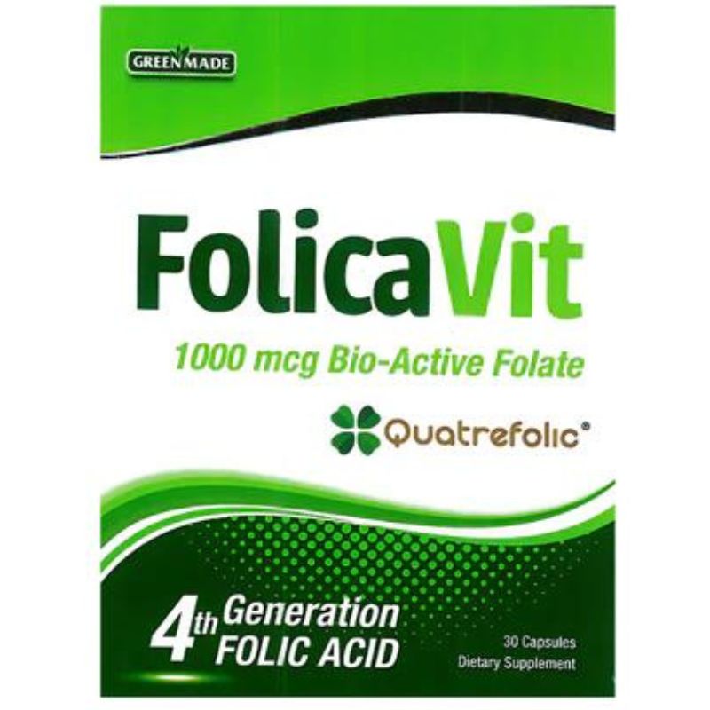 FolicaVit Quatrefolic 30 Capsules