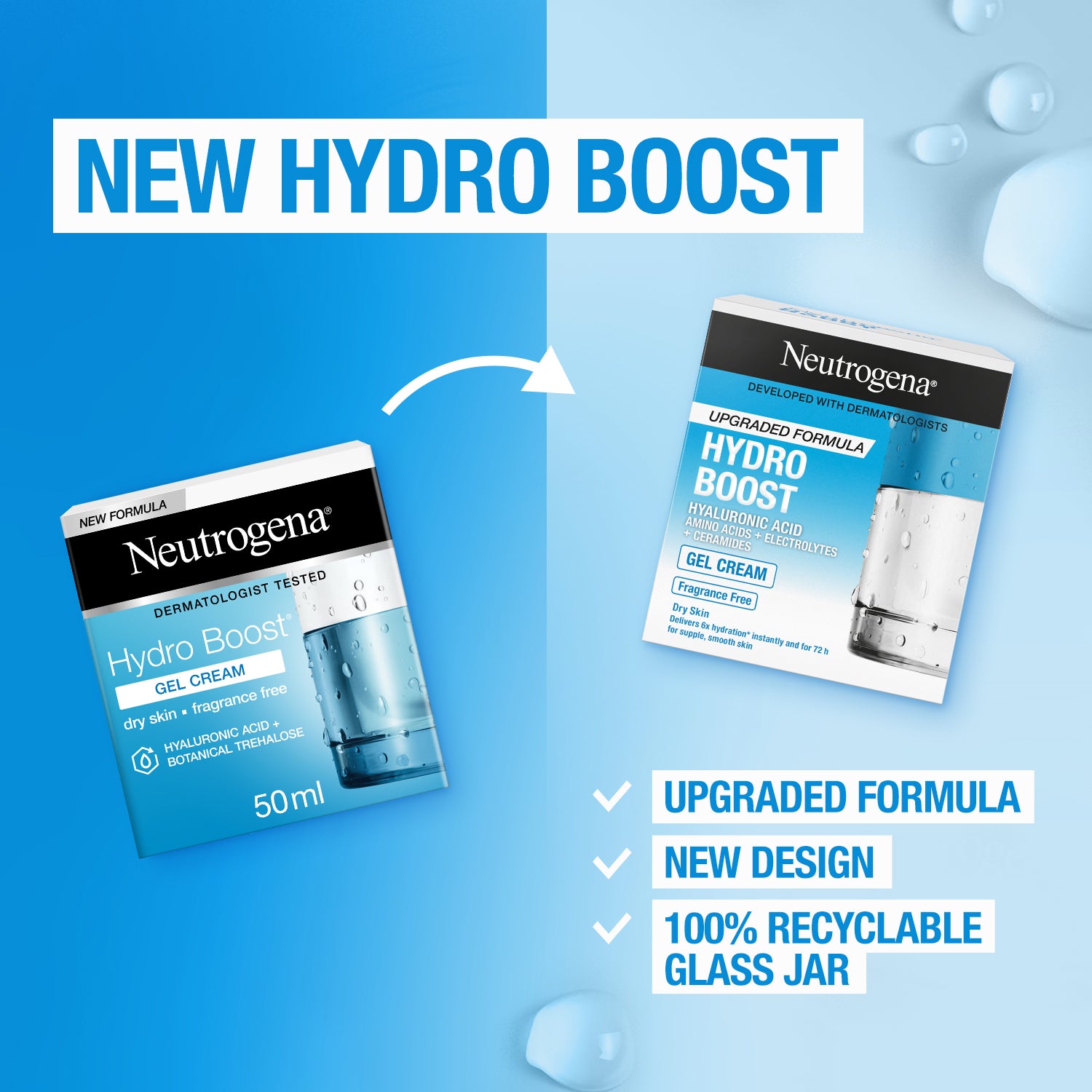 Neutrogena Hydro Boost  Gel Cream 50 ml