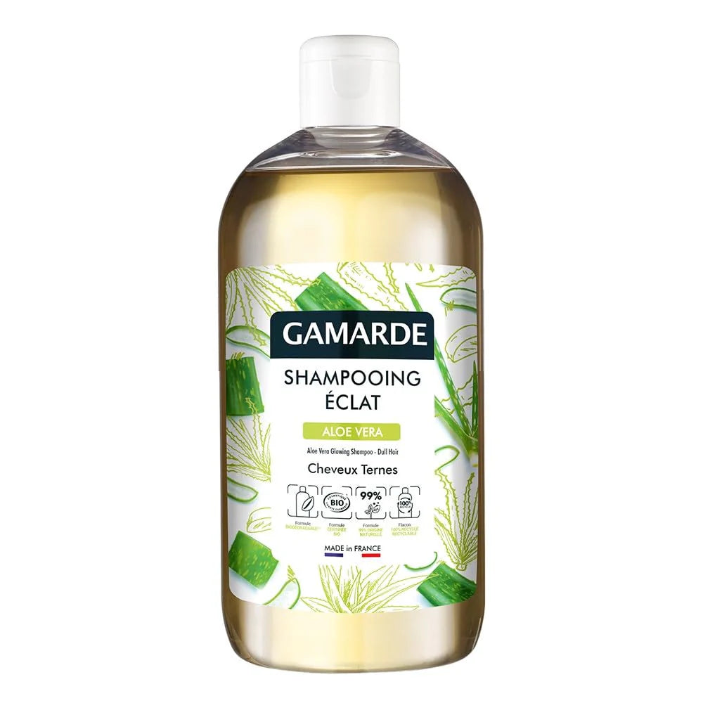 Gamarde Brightening Shampoo (Aloe Vera) Dull Hair 500ml