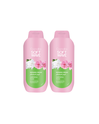 Shower Gel Gardenia Musk 650ML X2 15%