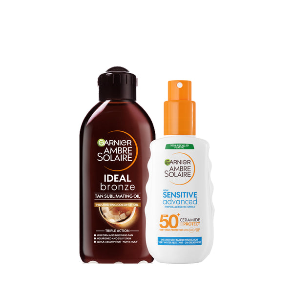 20 % OFF Sunscreen spray for adults + Tan oil