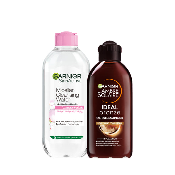 15 % OFF Tan oil + Classic micellar water 400 ml