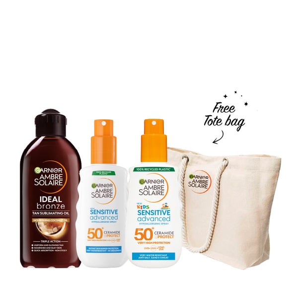20 % OFF Sunscreen spray for adults +kids + Tan oil Get Tote bag
