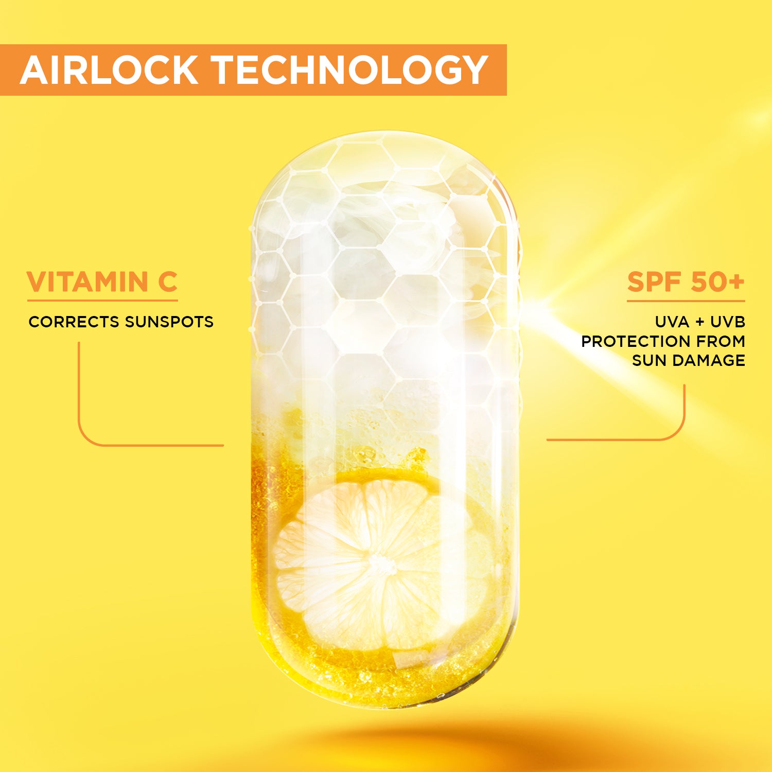 Garnier - Skin Active - Super UV Invisible Air Mist Face & Body Sunscreen - To Correct And Protect Your Skin With SPF 50+ - For All Skin Types - 75 ML