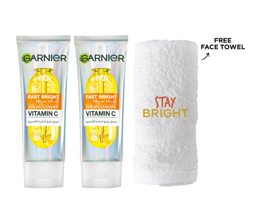 Buy 2 Serum Cleanser Get Face towel