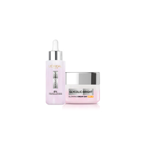 15 % OFF Glycolic bright serum + Day cream