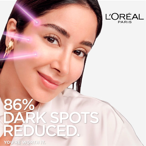 L’Oréal Paris Glycolic Bright Serum with 8% [Melasyl ™ + Glycolic Acid + Niacinamide] face serum for Dark Spots & Brightening 30ml