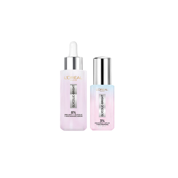 20% OFF Glycolic Bright Face Serum + Eye Serum