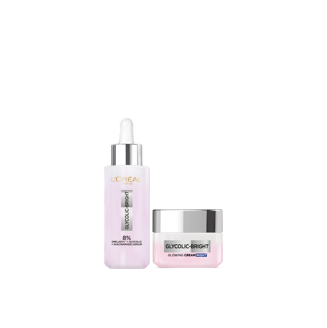 15 % OFF Glycolic Bright Melasyl Serum + Night Cream